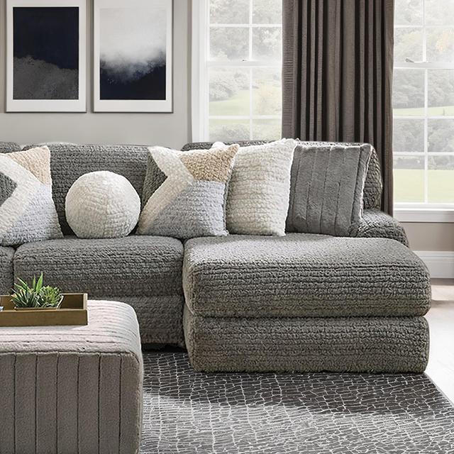 Elmhurst L-shaped Sectional - U&U Home Budget Furniture (Carteret, NJ)