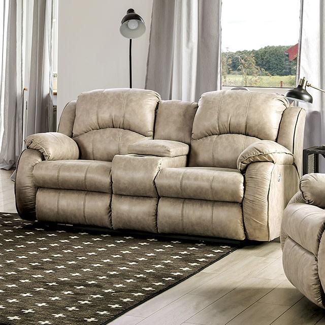 Elton Power Love Seat - U&U Home Budget Furniture (Carteret, NJ)