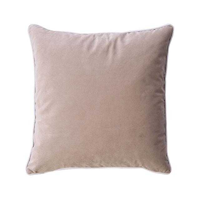 Fawn Sand 20" X 20" Pillow, Sand (2/CTN) - U&U Home Budget Furniture (Carteret, NJ)