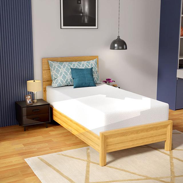 Coreopsis 12" Twin Memory Foam Wave Comfort - U&U Home Budget Furniture (Carteret, NJ)