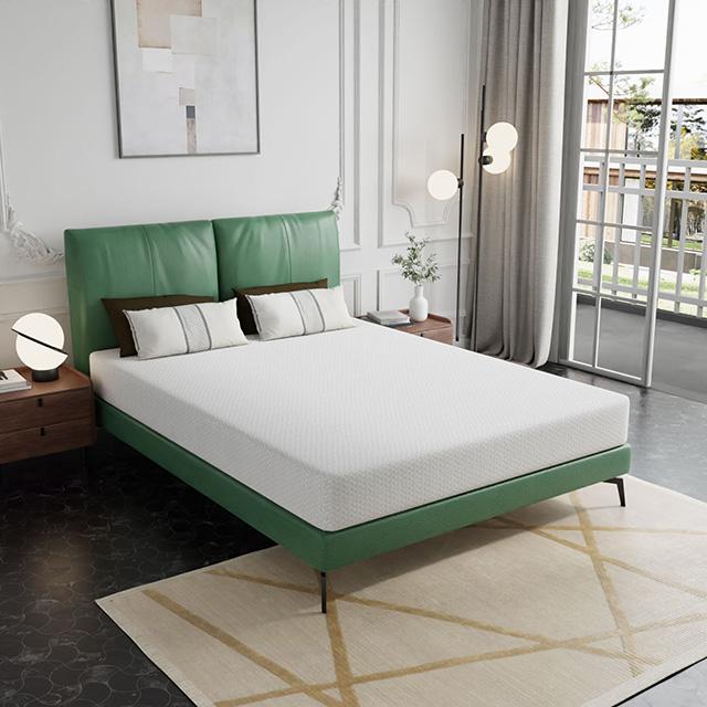 Forsythia 8" E.King Green Tea Gel Memory Foam - U&U Home Budget Furniture (Carteret, NJ)