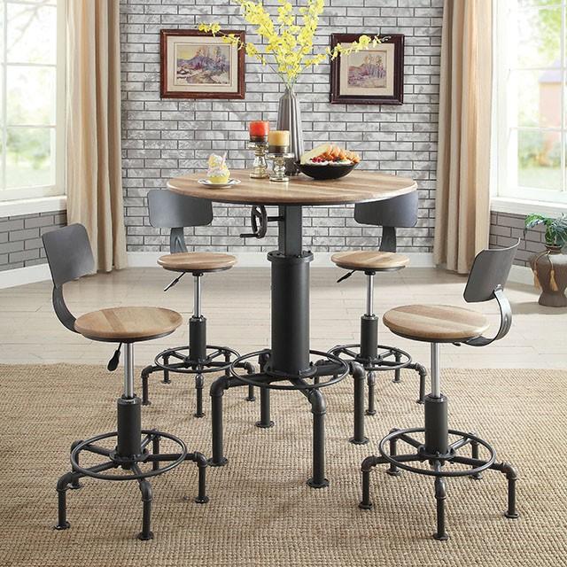 Fran Wine Bar Table - U&U Home Budget Furniture (Carteret, NJ)