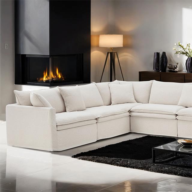 Crayford L-Sectional - U&U Home Budget Furniture (Carteret, NJ)