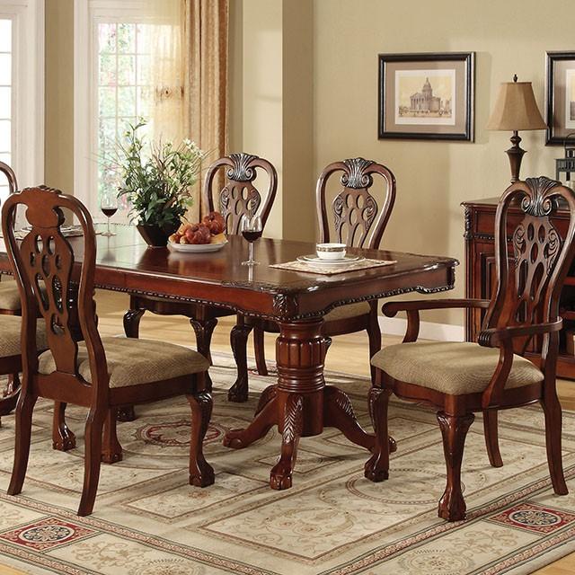 Georgetown 7 Pc Dining Table Set - U&U Home Budget Furniture (Carteret, NJ)