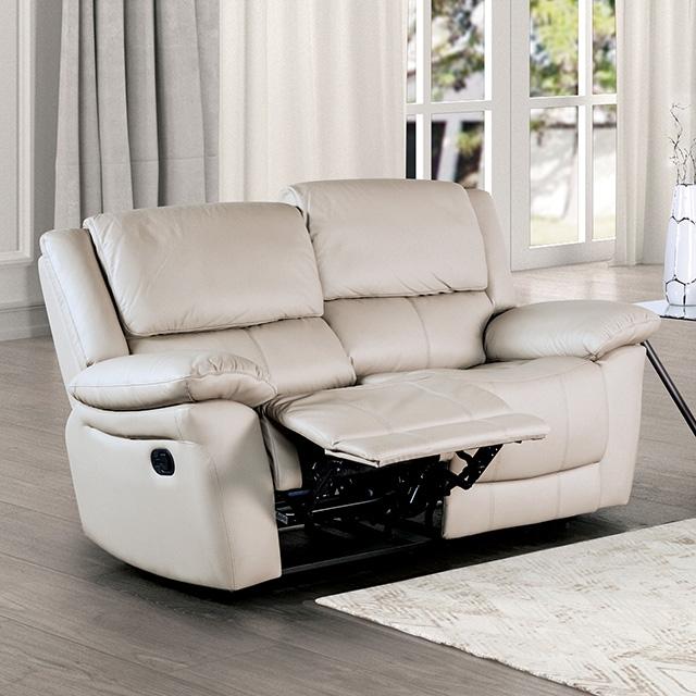 Glarus Loveseat Manual Recliner - U&U Home Budget Furniture (Carteret, NJ)