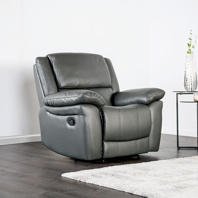 Glarus Recliner Chair - U&U Home Budget Furniture (Carteret, NJ)