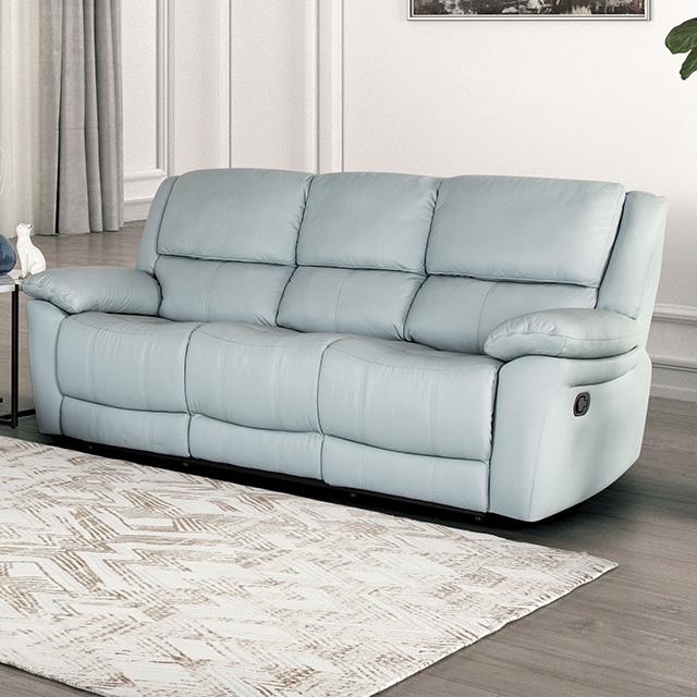 Glarus Sofa Manual Recliner - U&U Home Budget Furniture (Carteret, NJ)
