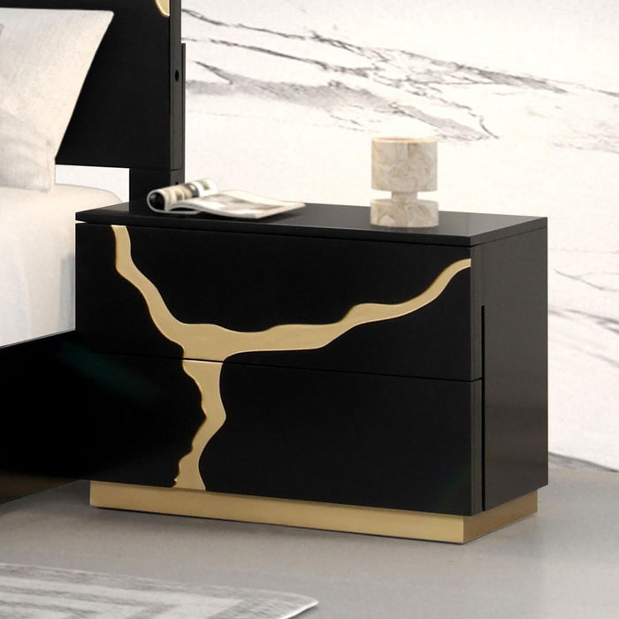 Goldsberg Nightstand - U&U Home Budget Furniture (Carteret, NJ)