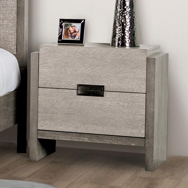 Gristalt Night Stand (w/ Felt Line, No USB) - U&U Home Budget Furniture (Carteret, NJ)