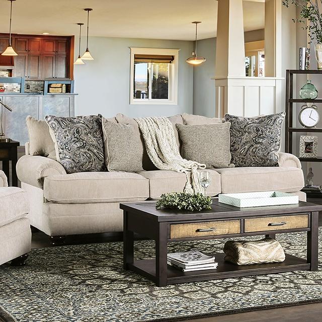 Hatfield Sofa - U&U Home Budget Furniture (Carteret, NJ)