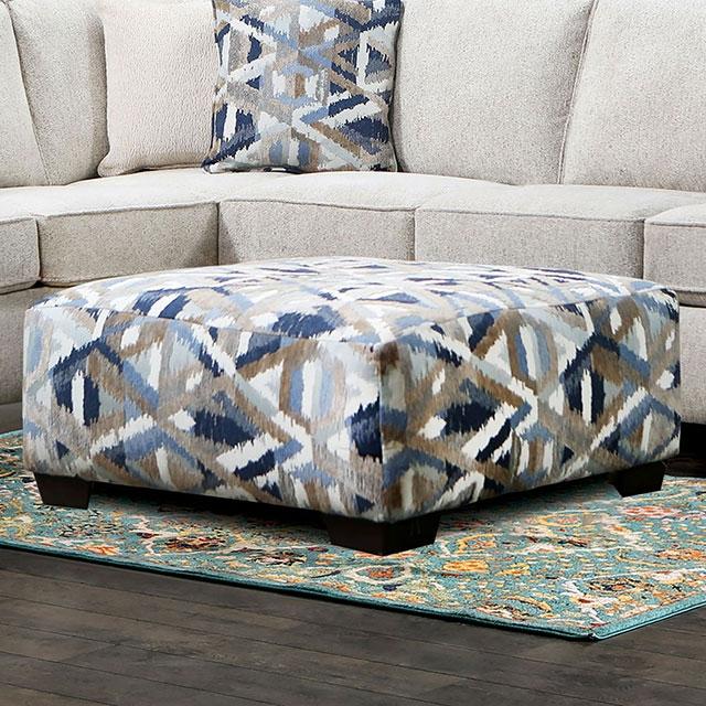 HEATHFIELD Ottoman - U&U Home Budget Furniture (Carteret, NJ)
