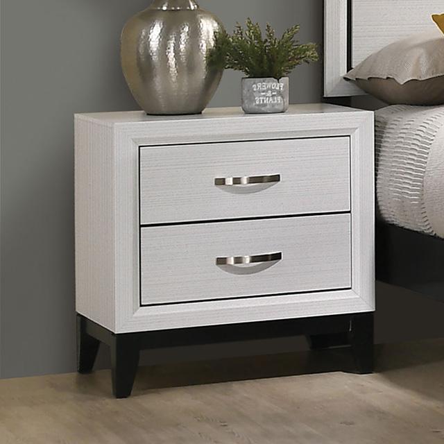 Errico Nightstand - U&U Home Budget Furniture (Carteret, NJ)