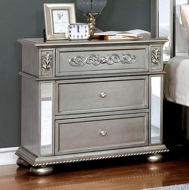 Azha Night Stand - U&U Home Budget Furniture (Carteret, NJ)