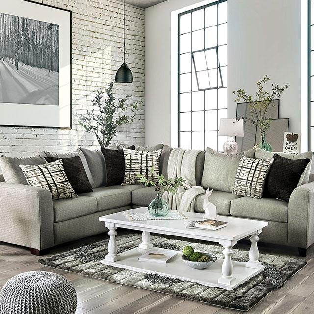 Barnett Sectional - U&U Home Budget Furniture (Carteret, NJ)