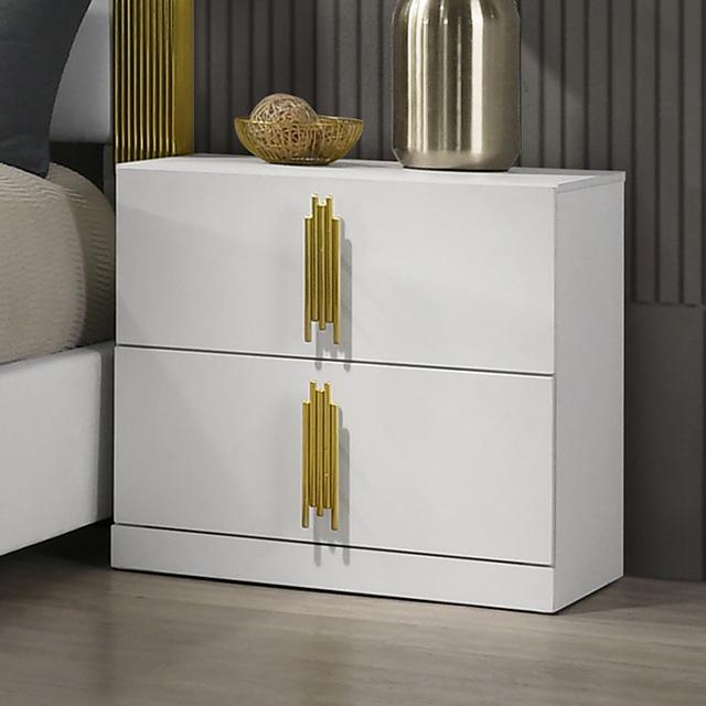 Basildon Nightstand - U&U Home Budget Furniture (Carteret, NJ)