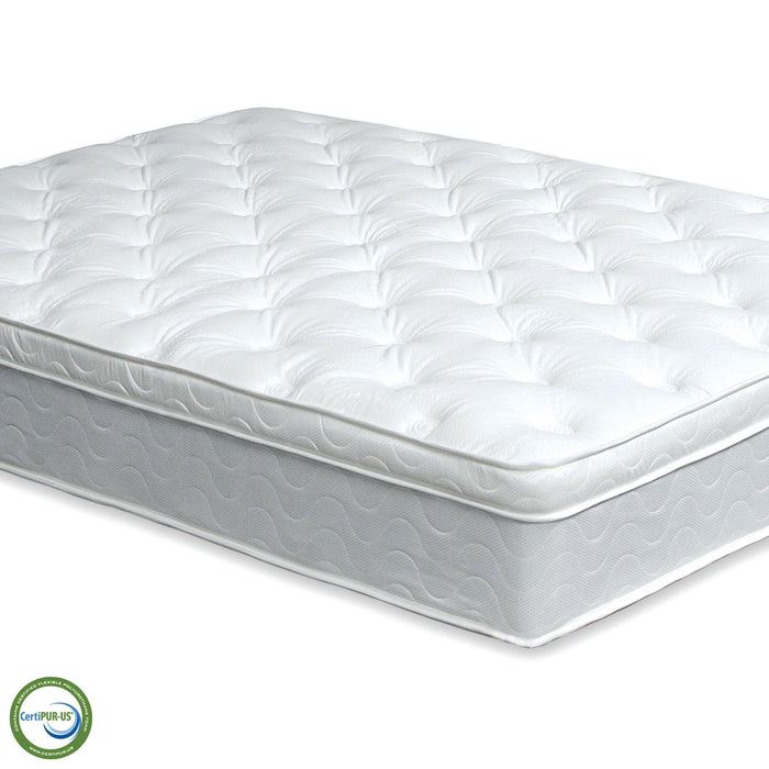 Bird Of Paradise Euro Pillow Top Mattress - U&U Home Budget Furniture (Carteret, NJ)