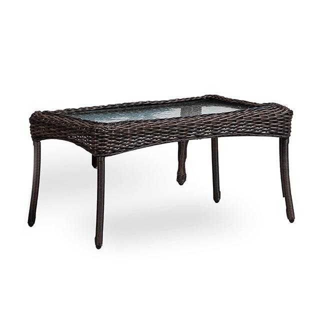 Oliveri Wicker Coffee Table - U&U Home Budget Furniture (Carteret, NJ)