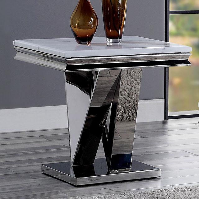 VILLARSGLANE End Table - U&U Home Budget Furniture (Carteret, NJ)