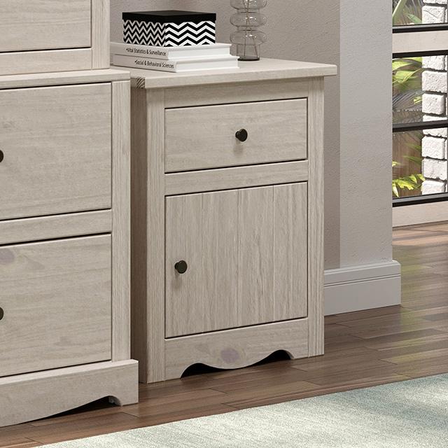Stavros Nightstand - U&U Home Budget Furniture (Carteret, NJ)