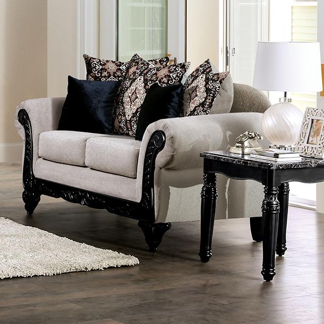 MOLFETTA Loveseat - U&U Home Budget Furniture (Carteret, NJ)