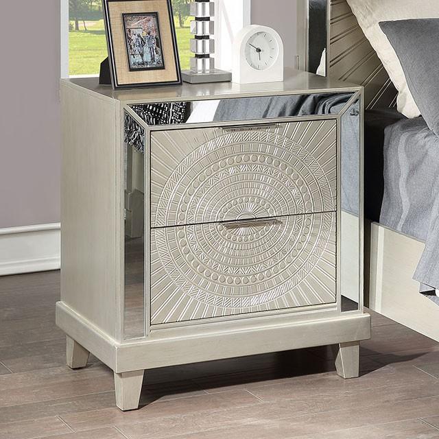 VALLETTA Night Stand - U&U Home Budget Furniture (Carteret, NJ)