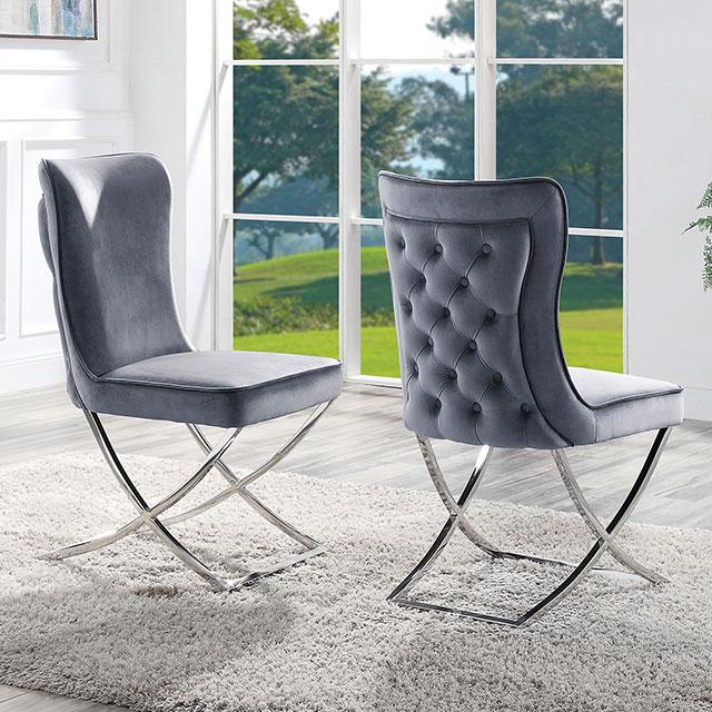 WADENSWIL Side Chair - U&U Home Budget Furniture (Carteret, NJ)