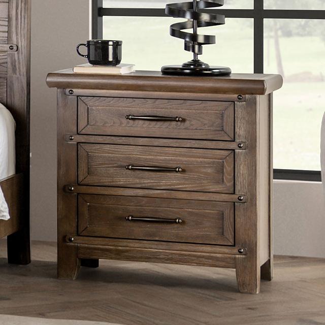 Merthyr Nightstand - U&U Home Budget Furniture (Carteret, NJ)
