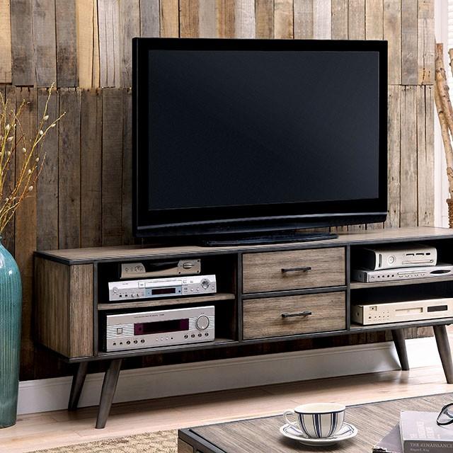 Vilhelm II Gray 72" TV Console - U&U Home Budget Furniture (Carteret, NJ)