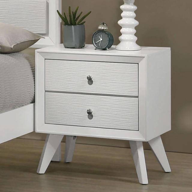 DORTMUND Night Stand - U&U Home Budget Furniture (Carteret, NJ)