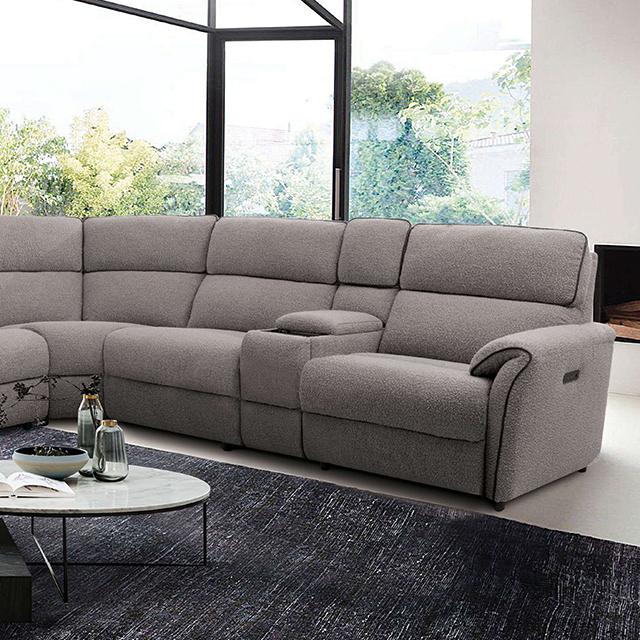 OSANNA Power Sectional - U&U Home Budget Furniture (Carteret, NJ)