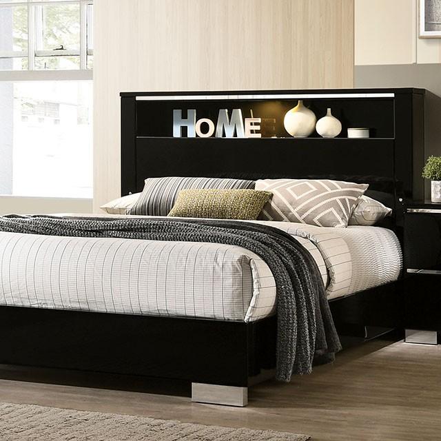 CARLIE Cal.King, Queen, & E. King Bed - U&U Home Budget Furniture (Carteret, NJ)