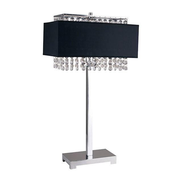 Naya Black Table Lamp - U&U Home Budget Furniture (Carteret, NJ)
