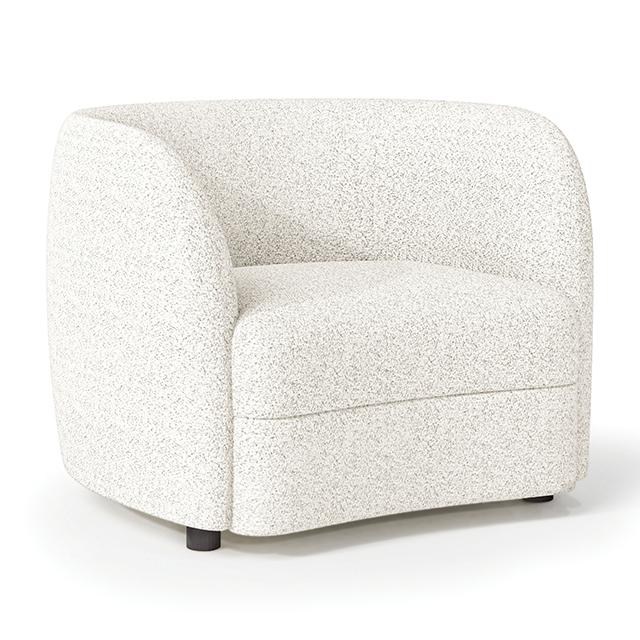 VERSOIX Chair, Off-White - U&U Home Budget Furniture (Carteret, NJ)