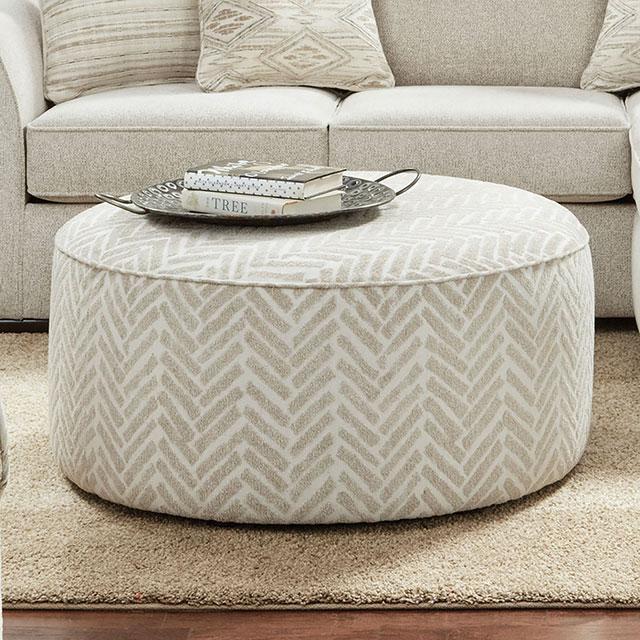 SALTNEY Ottoman - U&U Home Budget Furniture (Carteret, NJ)