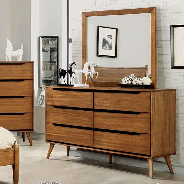 Lennart Oak Dresser - U&U Home Budget Furniture (Carteret, NJ)