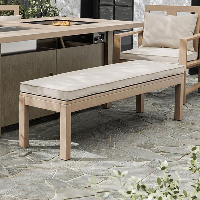 Bordeaux Bench - U&U Home Budget Furniture (Carteret, NJ)