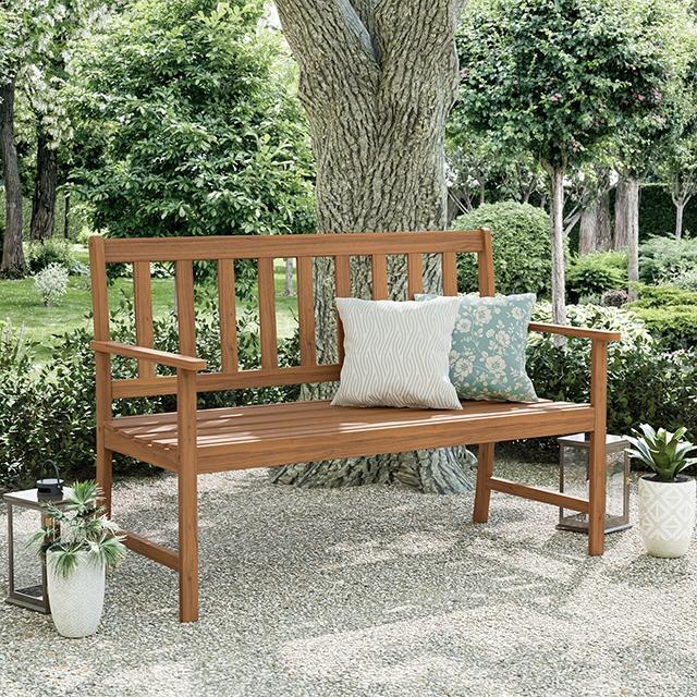 Borkum Garden Bench - U&U Home Budget Furniture (Carteret, NJ)