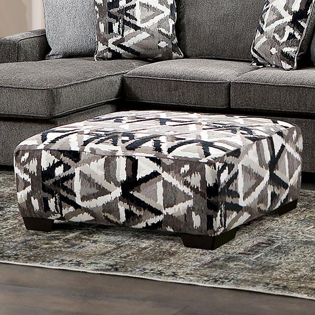 BRENTWOOD Ottoman - U&U Home Budget Furniture (Carteret, NJ)