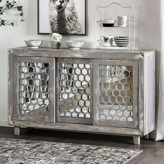 Brianna Cabinet - U&U Home Budget Furniture (Carteret, NJ)