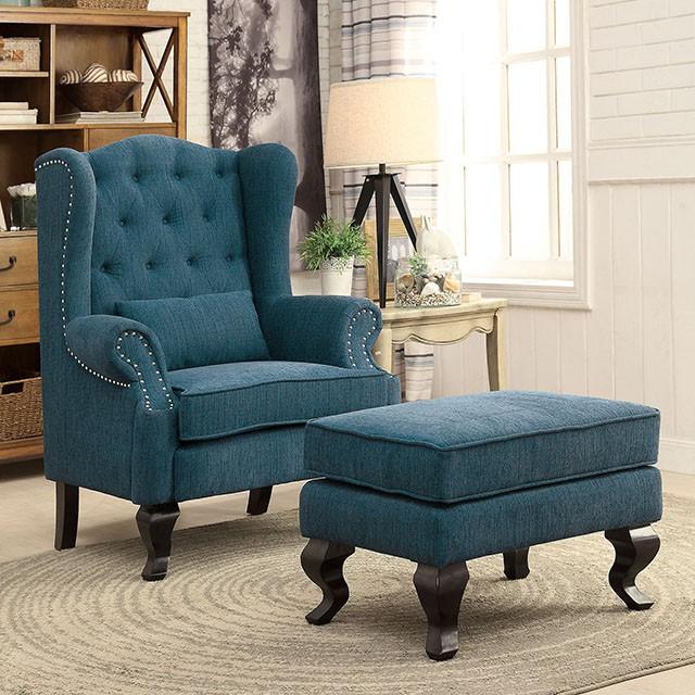 Willow Ottoman - U&U Home Budget Furniture (Carteret, NJ)