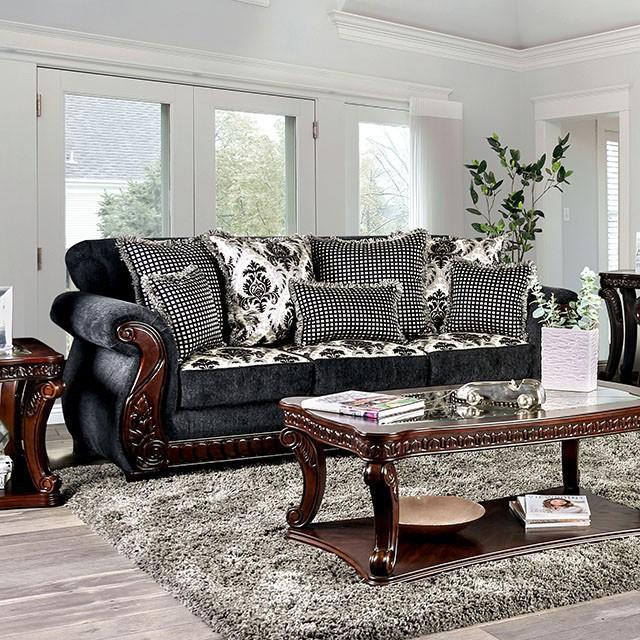 Whitland Gray Sofa - U&U Home Budget Furniture (Carteret, NJ)