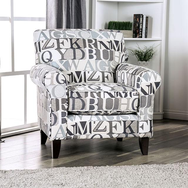 Verne Letter Chair, Letters - U&U Home Budget Furniture (Carteret, NJ)