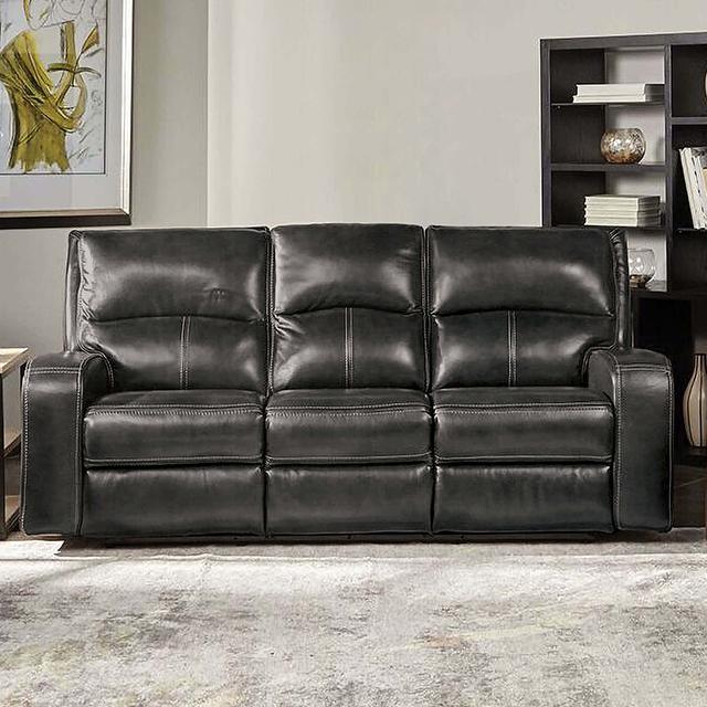 SOTERIOS Power Sofa, Charcoal - U&U Home Budget Furniture (Carteret, NJ)