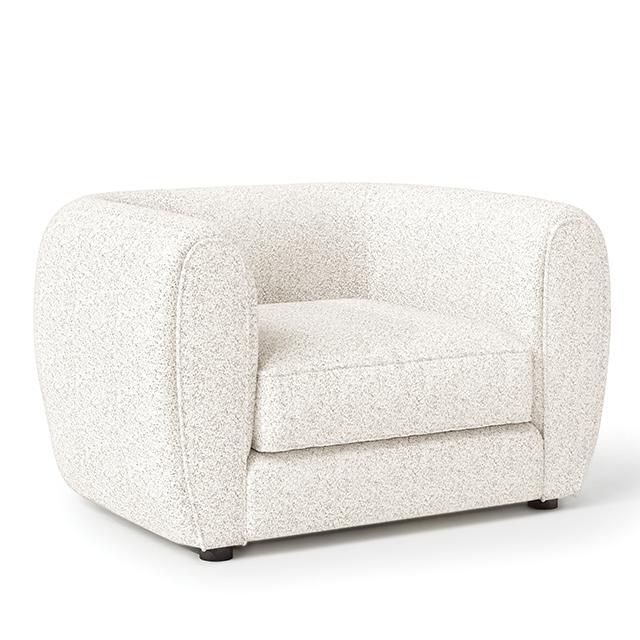 VERDAL Chair, Off-White - U&U Home Budget Furniture (Carteret, NJ)
