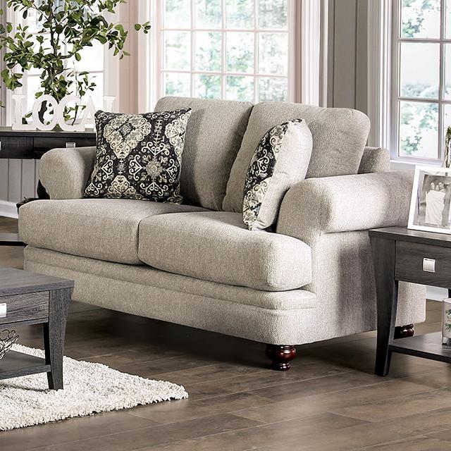 MIRAMAR Loveseat - U&U Home Budget Furniture (Carteret, NJ)