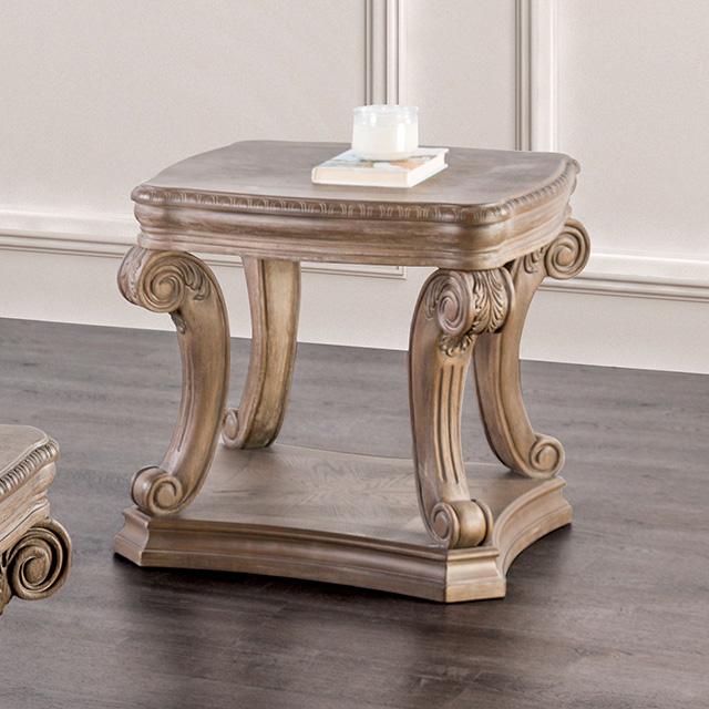 Seven Oaks End Table - U&U Home Budget Furniture (Carteret, NJ)