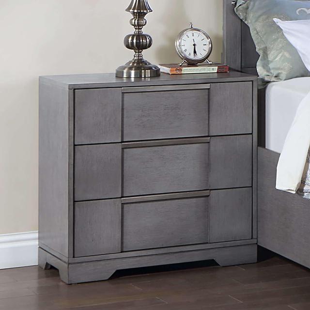 REGULUS Night Stand - U&U Home Budget Furniture (Carteret, NJ)
