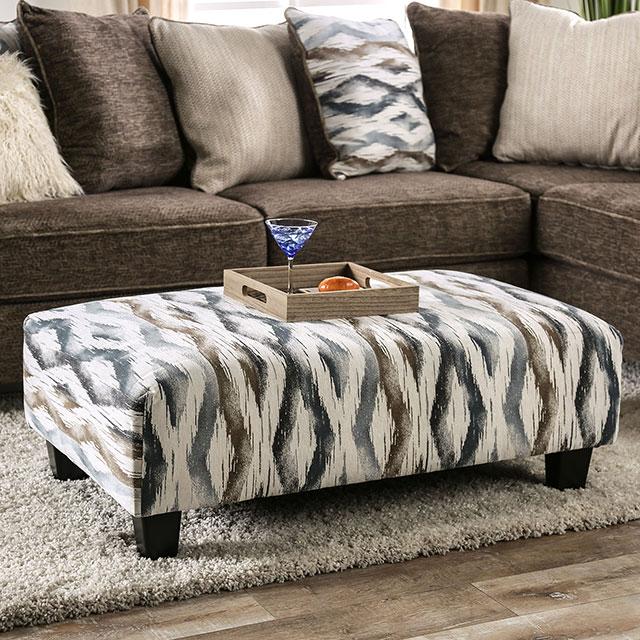 KEMPSTON Ottoman - U&U Home Budget Furniture (Carteret, NJ)