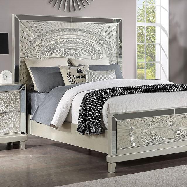 VALLETTA E.King & Queen Bed - U&U Home Budget Furniture (Carteret, NJ)