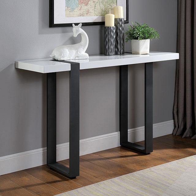 EIMEAR Sofa Table - U&U Home Budget Furniture (Carteret, NJ)